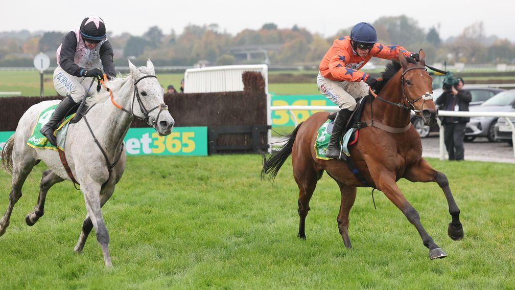 Charlie Hall first and second Gentlemansgame (left) and Bravemansgame (right) both feature in the Gold Cup betting