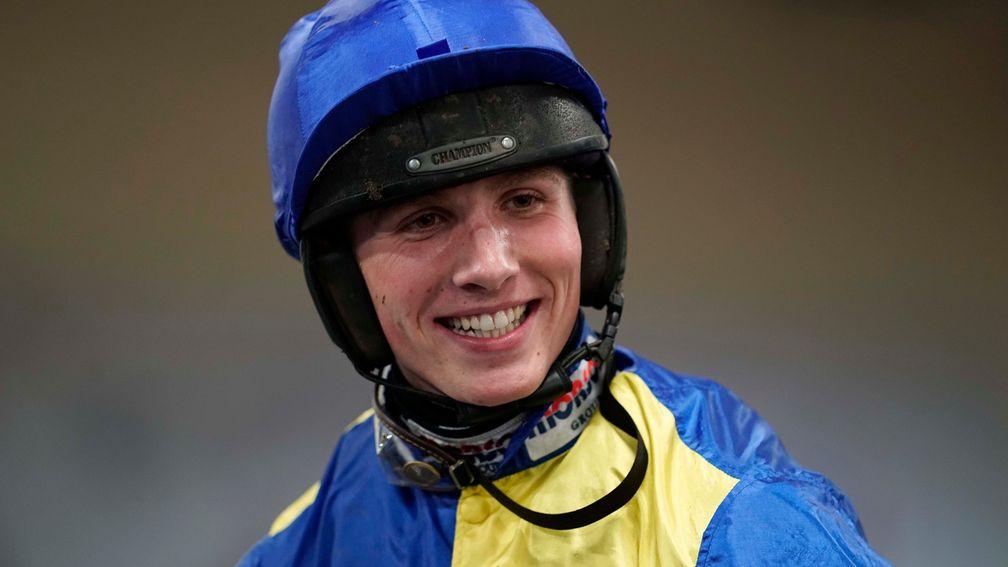 Harry Cobden: young jockey going into the Cheltenham Festival with confidence