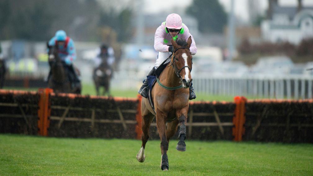 Faugheen and Ruby Walsh are clear in the 2014 Christmas Hurdle at Kempton