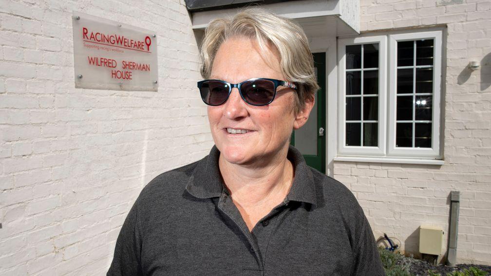 Racing Welfare chief executive Dawn Goodfellow at one of the charity's houses in Newmarket