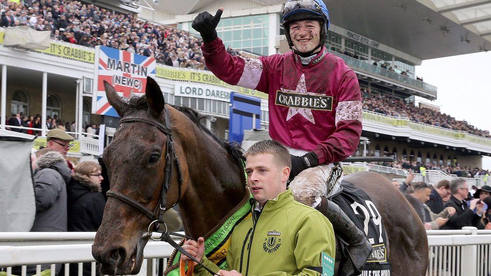 David Mullins: the Grand National-winning rider is reported to be recovering well