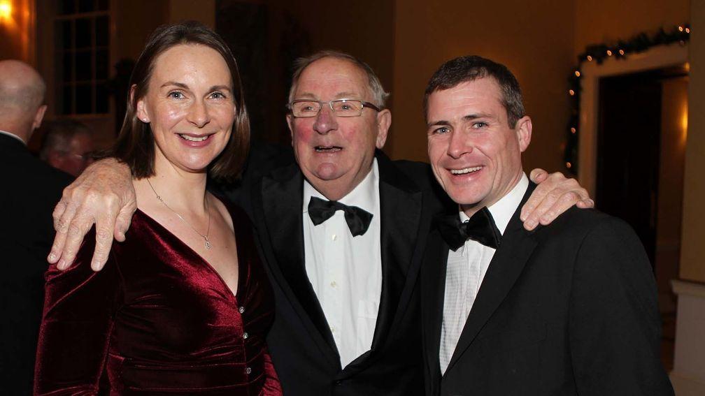 Stan Cosgrove with Pat Smullen and Frances Crowley at 2011 Moyglare Dinner