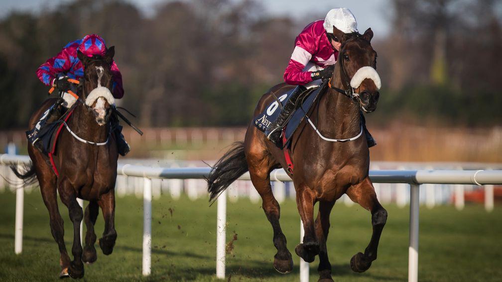 Shattered Love storms clear under Mark Walsh to win at Leopardstown