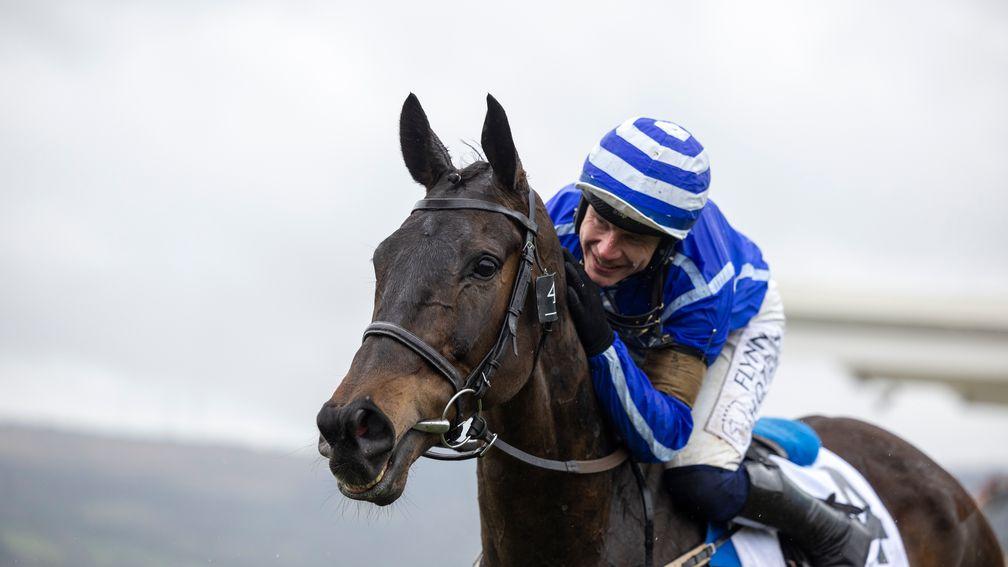 Paul Townend and Energumene after winning the Champion Chase
