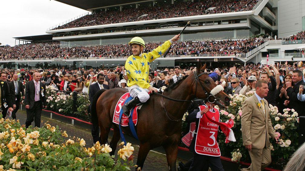 Dunaden: provided a career highlight for Christophe Lemaire when winning the Melbourne Cup in 2011