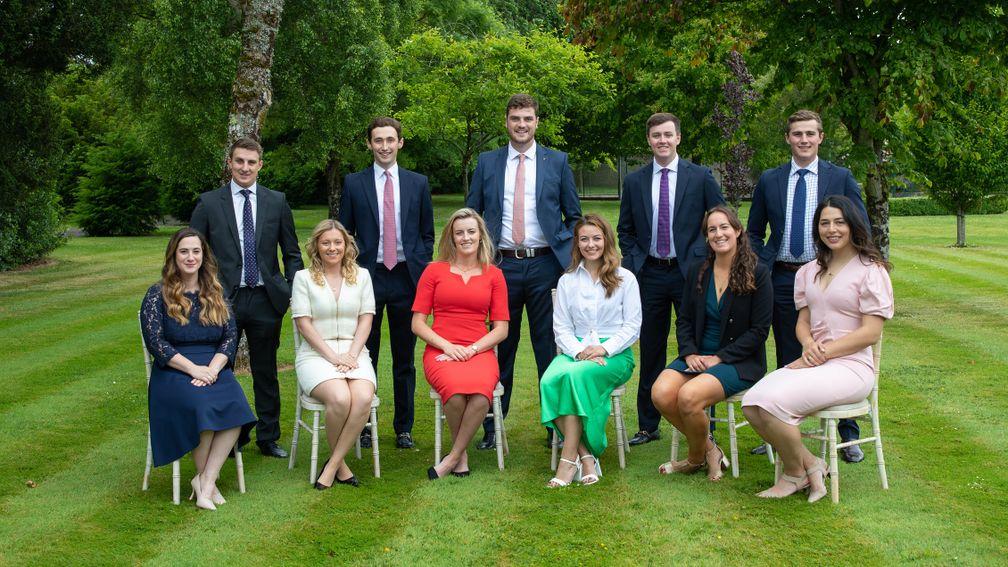 Donncha McCarthy (middle of back row) with his fellow Godolphin Flying Start graduates