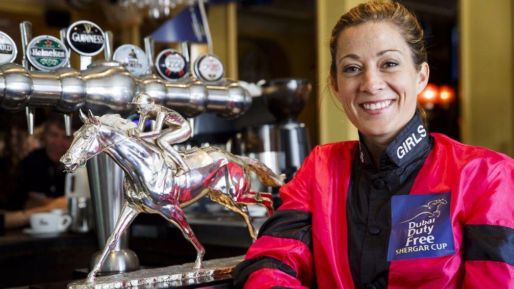 Hayley Turner: out of luck at the Shergar Cup but hoping for a winner in France on Sunday