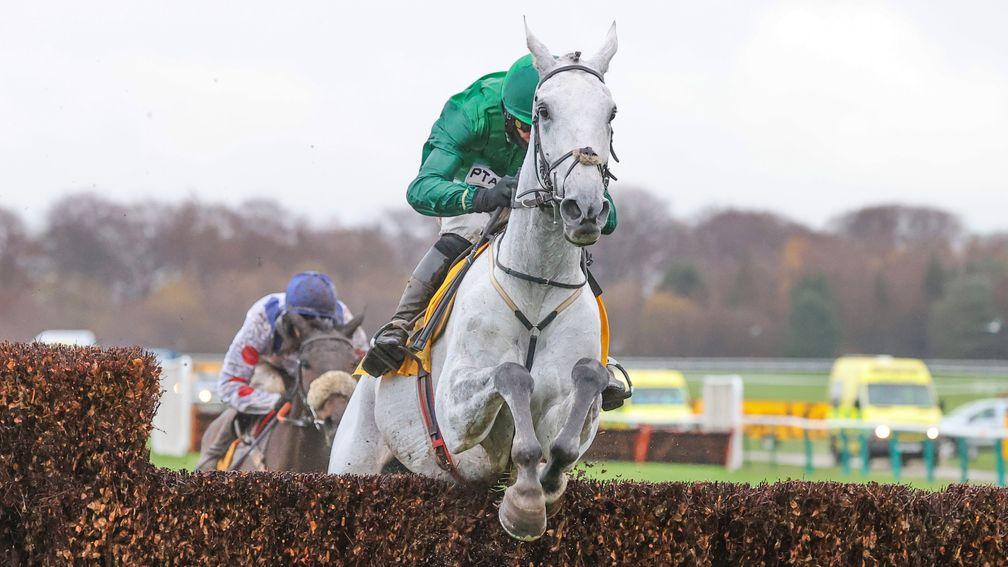 Bristol De Mai on his way to landing the Betfair Chase and earning his Tote Ten To Follow supporters 54.20 points