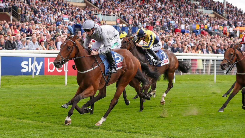 Living In The Past: winner of the Lowther Stakes