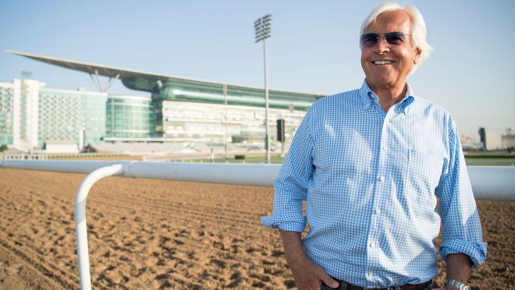 Bob Baffert: aims for back-to-back World Cup glory with West Coast and Mubtaahij