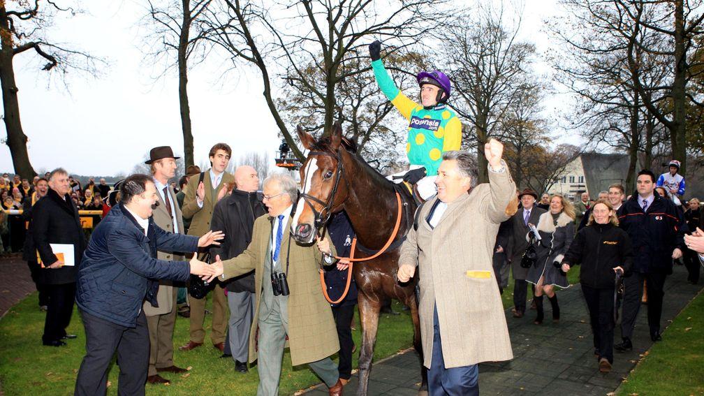 Proving the doubters wrong as Kauto Star returns aged 11 to win a fourth Betfair Chase