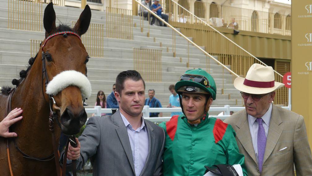 Siyarafina rose quickly through the ranks for Alain de Royer-Dupre (right)
