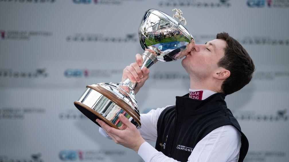 Oisin Murphy is crowned champion jockeyAscot 19.9.19 Pic: Edward Whitaker
