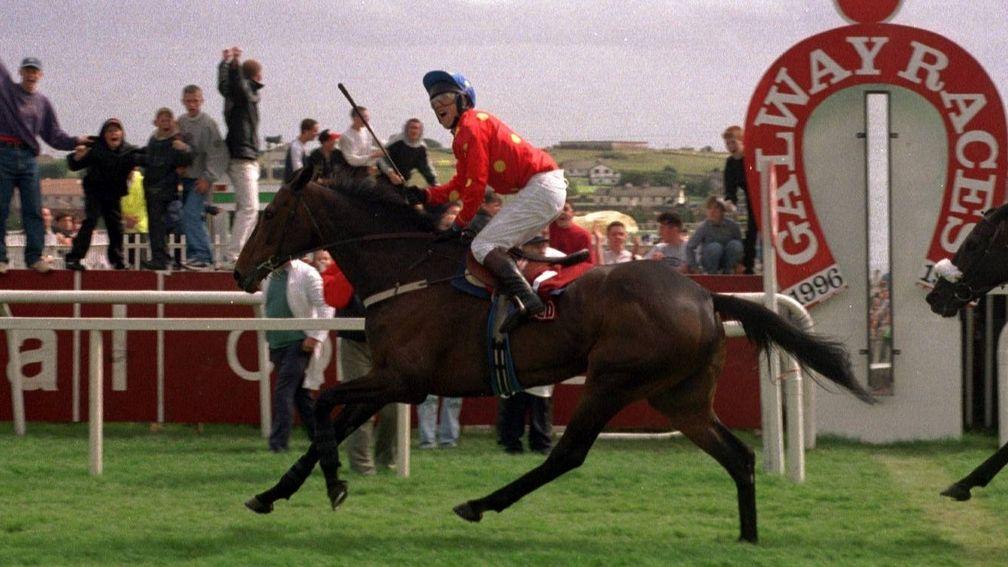 Life Of A Lord: winning at Galway in 1996