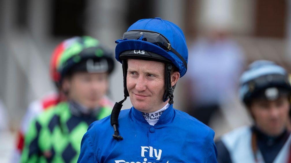 Pat Cosgrave has broken his leg in a fall at Newbury and will be out of action until September