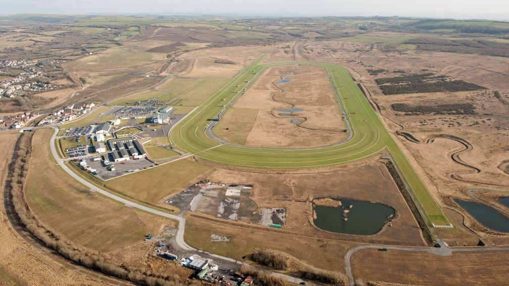 Ffos Las: once a Welsh coal mine, now a Welsh racecourse