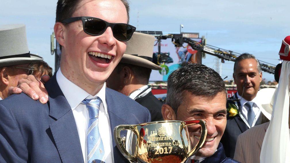 Joseph O'Brien: trained the winner of the Melbourne Cup