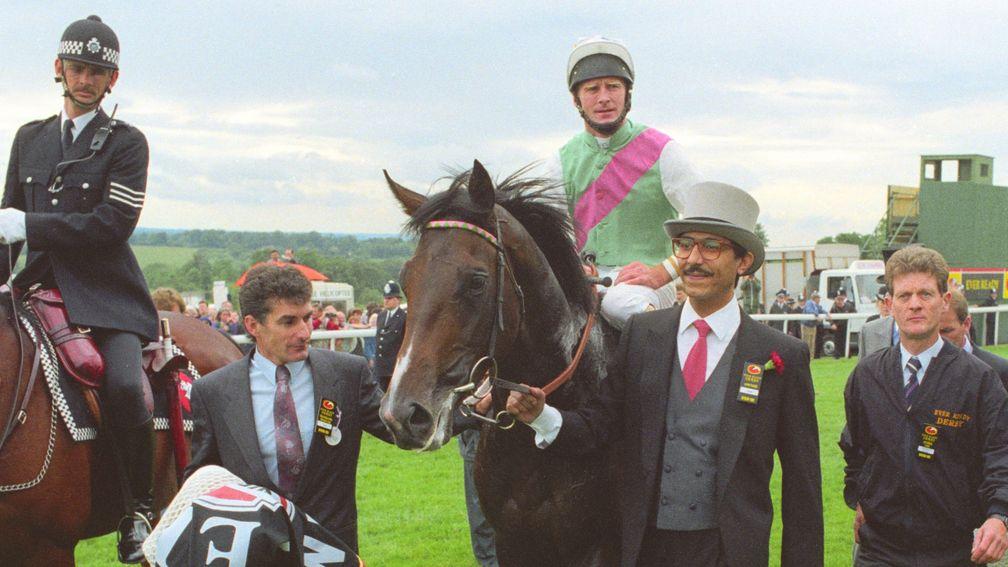 Commander-In-Chief: James Delahooke bought the Derby winner's sire and dam for Khalid Abdullah