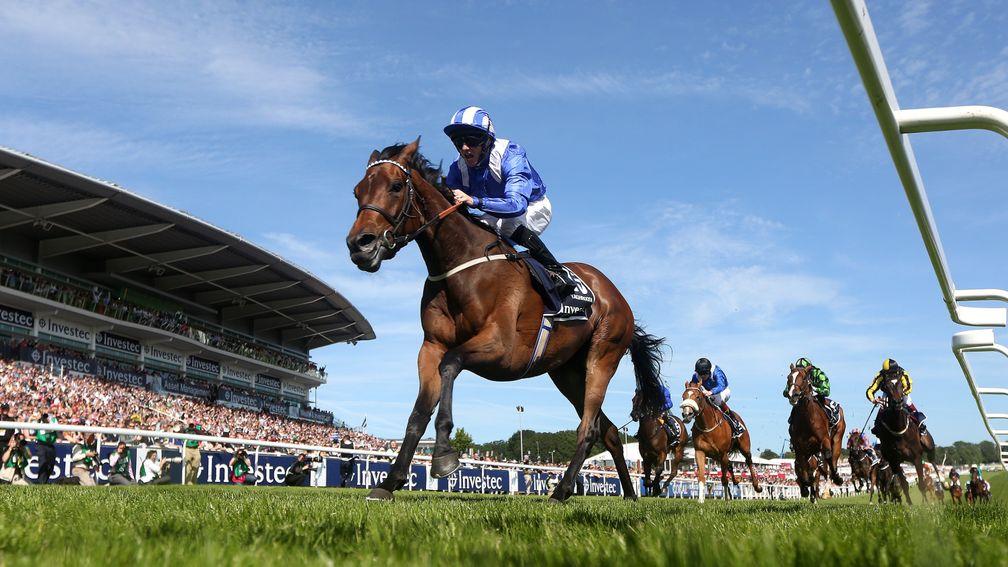 Taghrooda and Paul Hanagan are miles too good for the opposition in the 2014 Oaks at Epsom