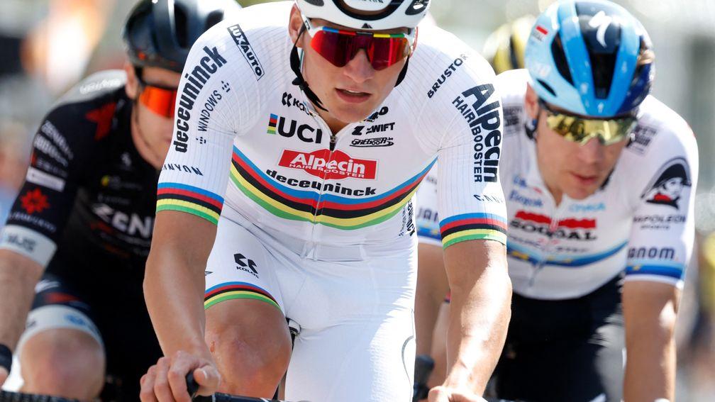 Mathieu van der Poel is chasing a second successive win at Milan-San Remo
