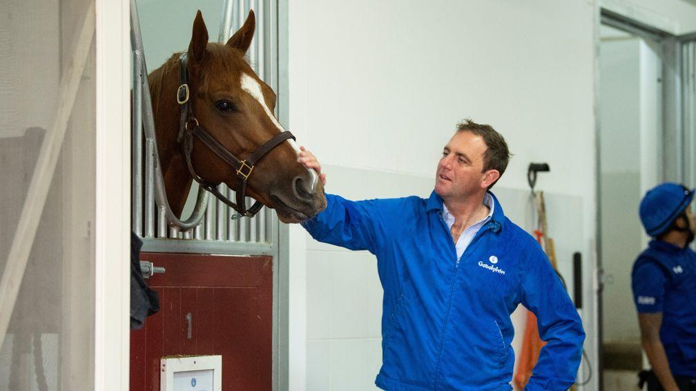 Appleby and his Epsom hero Masar, who will return to the track this season