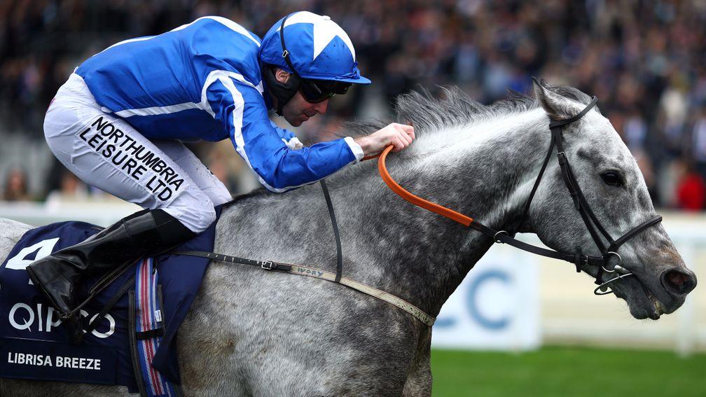 Librisa Breeze: provided Robert Winston with Group 1 success in Champions Sprint at Ascot