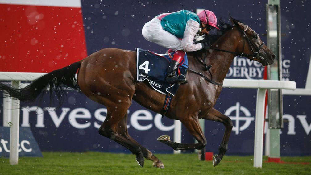 Enable: won the Oaks by five lengths from Rhododendron