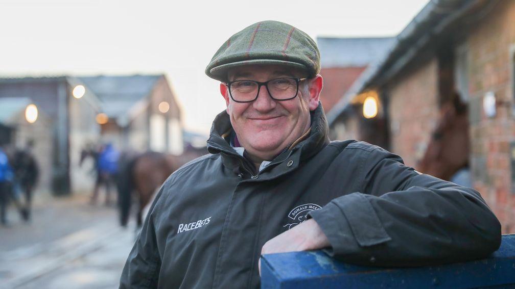 Donald McCain: trainer of the in-form Patient Dream