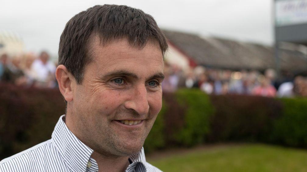 Aidan Fogarty: trainer of Dundalk winner She's A Babe, who was disqualified on Thursday