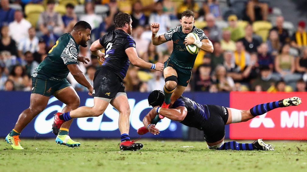 Australia defeated Argentina in the Rugby Championship last weekend