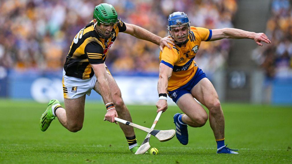 Adam Hogan (right) has been a standout for Clare