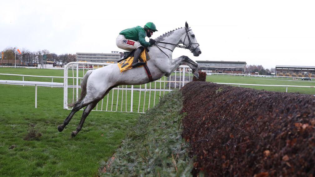 Bristol De Mai with another superb jump in the Betfair Chase