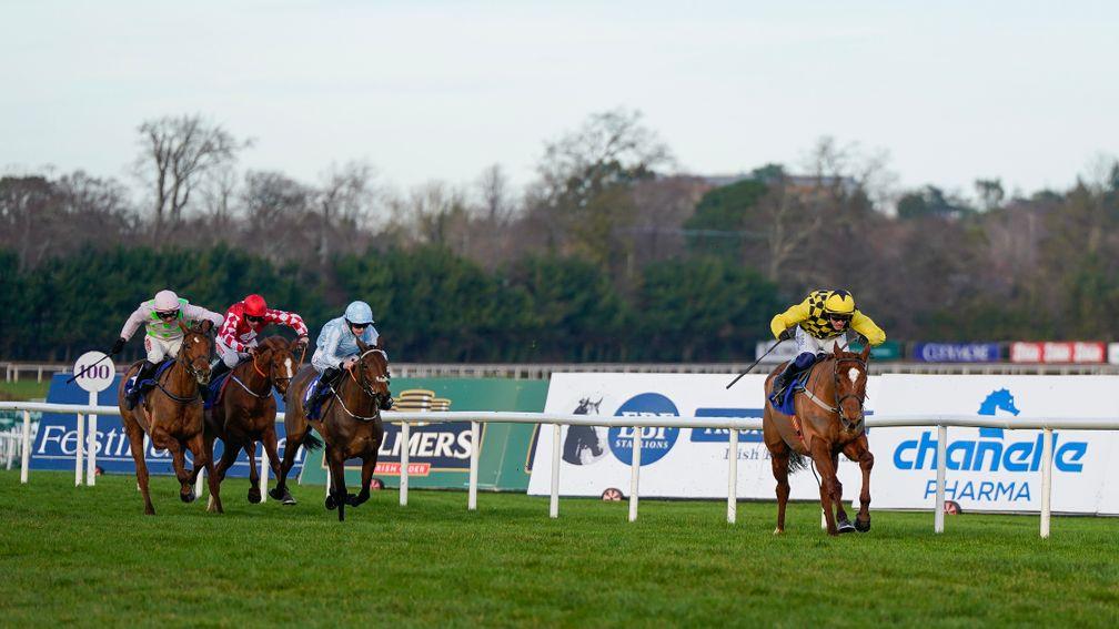 State Man: signalled a changing of the guard in the two-mile hurdle division