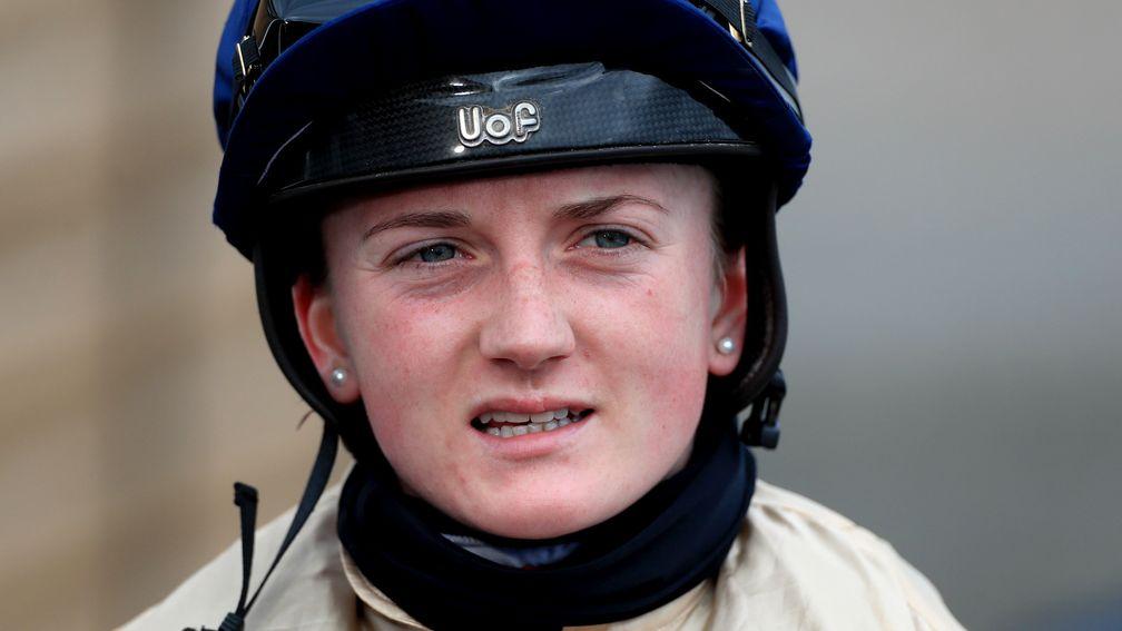 Hollie Doyle: fractured her elbow in a fall at Wolverhampton last month