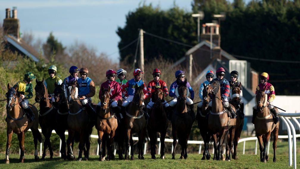 Amateur jockeys: banned from riding under new restrictions