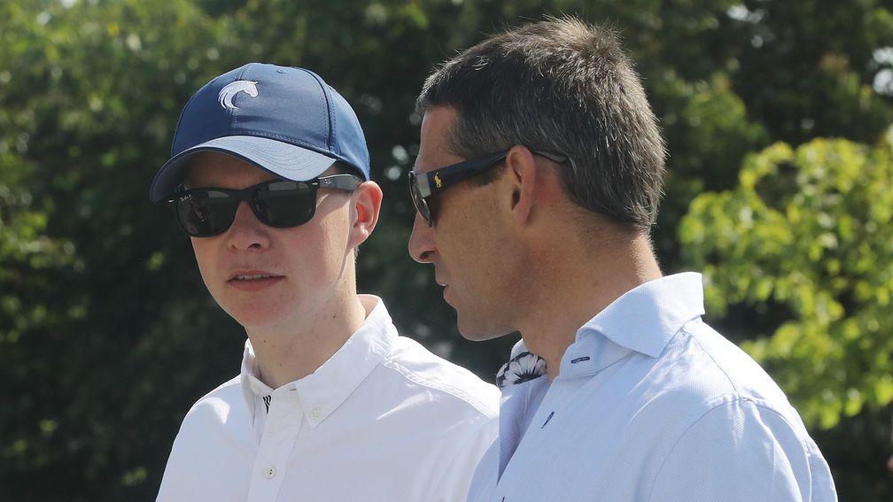 Joseph O'Brien and Davy Russell scouting for talent