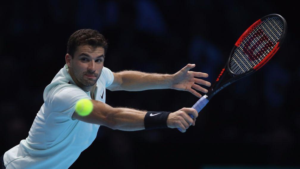 Grigor Dimitrov is aiming to defend his Brisbane title