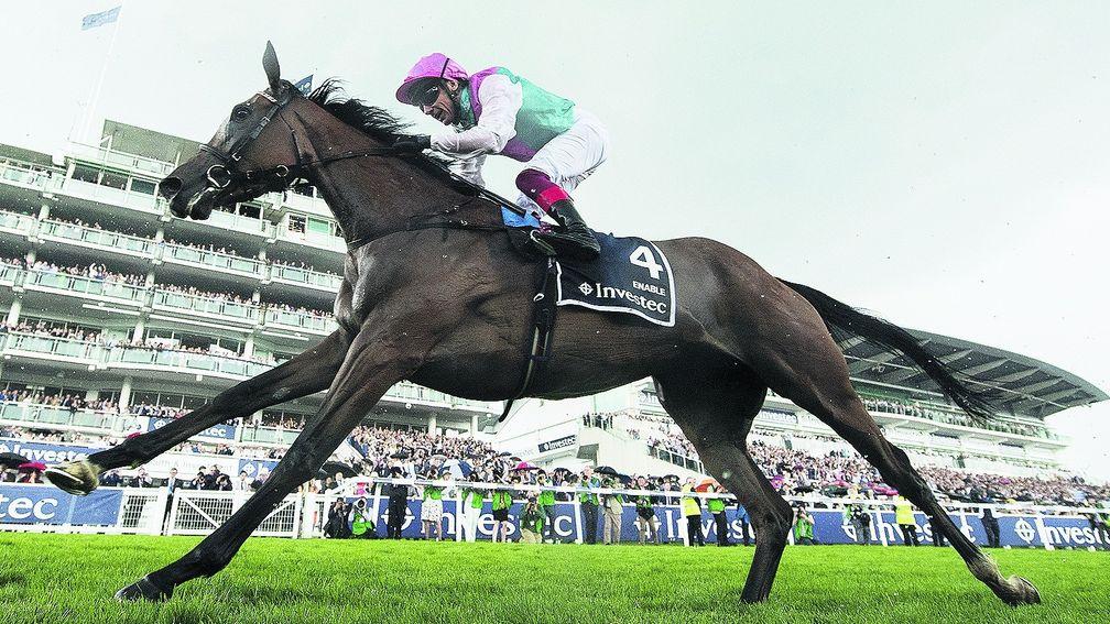 Enable and Frankie Dettori power to Classic glory in the Oaks