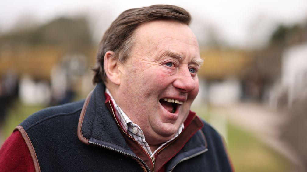 Nicky Henderson was in good form at Monday's media day at Seven Barrows
