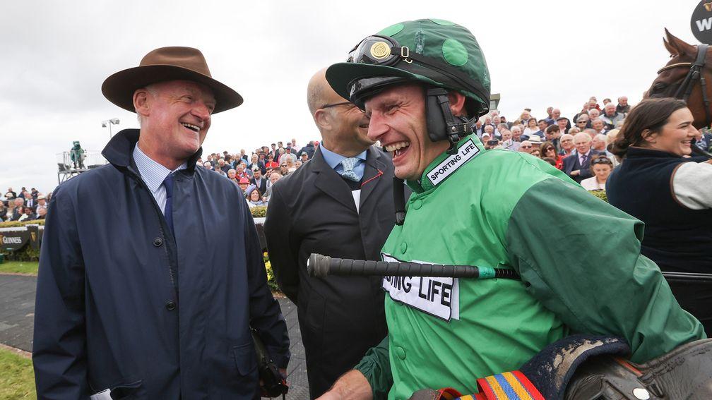 Willie Mullins: won nine of the 15 races at the Dublin Racing Festival
