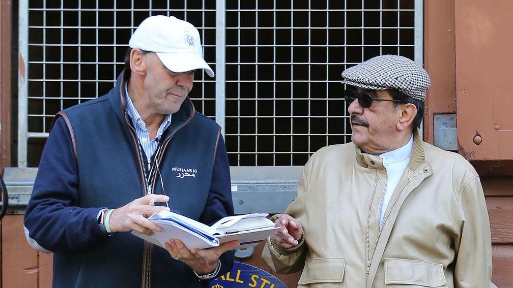 Sheikh Hamdan and his racing manager Angus Gold reinvested particularly at Tattersalls last year