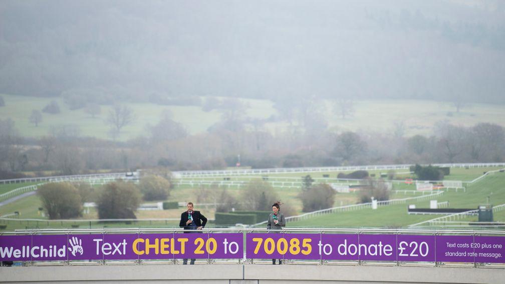 WellChild took centre stage as the partner of the Cheltenham Gold Cup