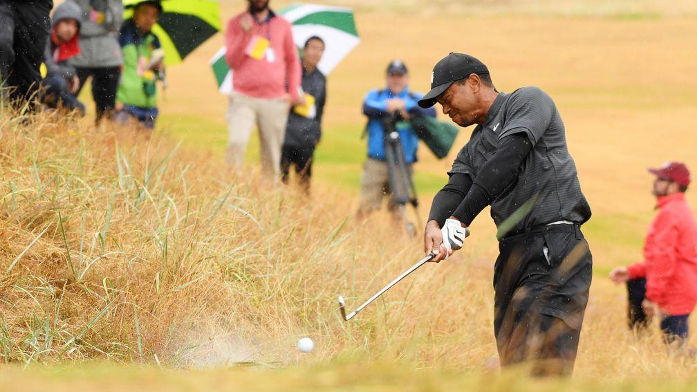 Tiger Woods plots his way out of the rough