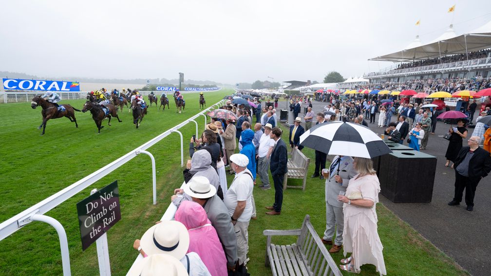 Glorious Goodwood got under way on Tuesday a day after the announcement of Lord Allen's