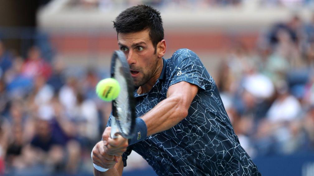 Novak Djokovic is expected to be the dominant force in his clash with John Millman