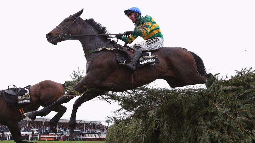Gilgamboa on his way to finishing fourth in the Grand National at Aintree in 2016