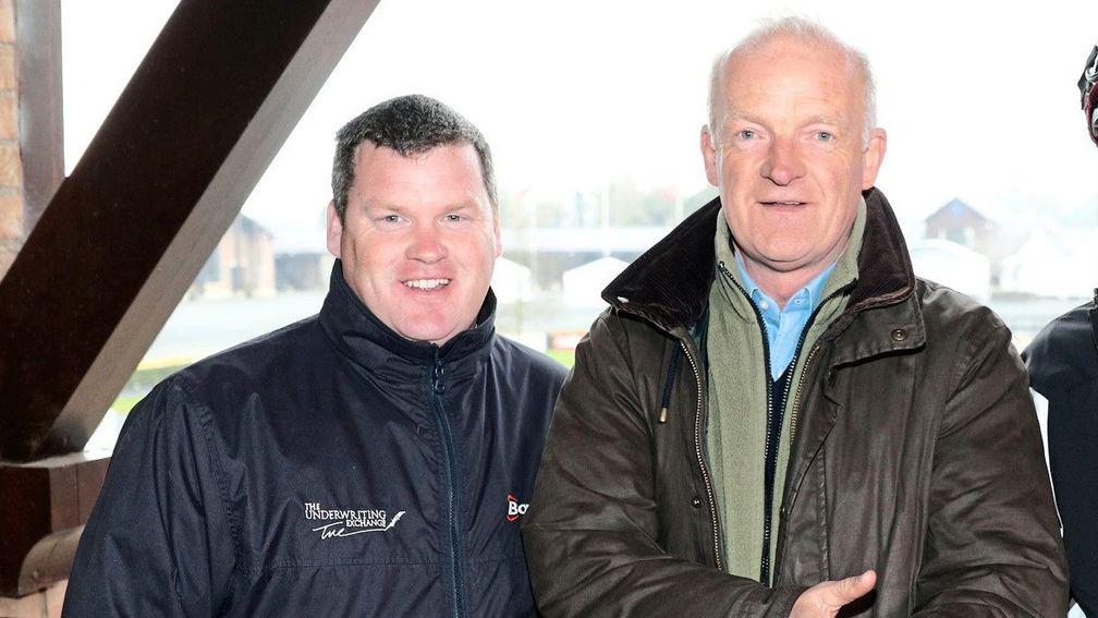 The title race between Gordon Elliott and Willie Mullins could be decided at Punchestown