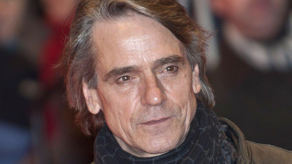 Jeremy Irons: the award-winning actor will play the role of trainer Sir Henry Cecil