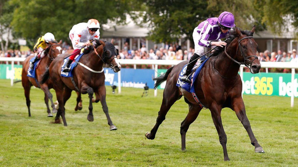 Ten Sovereigns wins the Group 1 July Cup