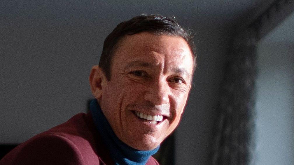 Frankie Dettori relaxes at home in his Newmarket 'man-cave'